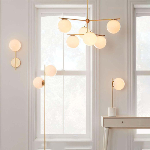 Lurac Table Lamp – Marble Nordic Style, Minimalist Shade, Office Decor | Alsolight