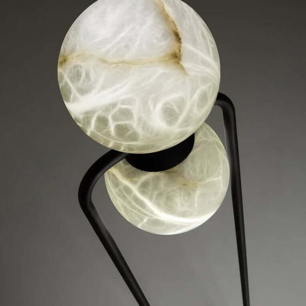 Malihas Alabaster Floor Lamp – Simple, Elegant & Luxurious Lighting | Alsolight