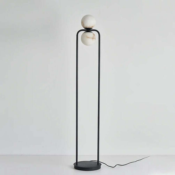 Malihas Alabaster Floor Lamp – Simple, Elegant & Luxurious Lighting | Alsolight