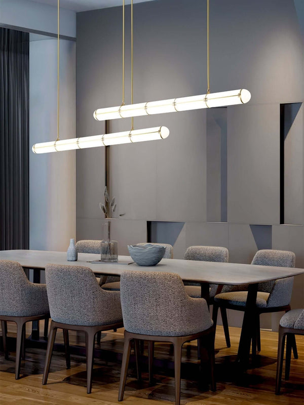 Mid Century Endless Pendant Light - Stylish Kitchen Island Lighting | Alsolight