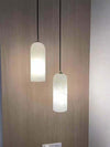 Mid Century Monty Pendant Lamp | Alabaster Shade, Modern Elegance | Alsolight