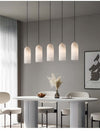 Mid Century Monty Pendant Lamp | Alabaster Shade, Modern Elegance | Alsolight