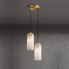 Mid Century Monty Pendant Lamp | Alabaster Shade, Modern Elegance | Alsolight