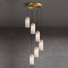 Mid Century Monty Pendant Lamp | Alabaster Shade, Modern Elegance | Alsolight