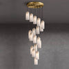 Mid Century Monty Pendant Lamp | Alabaster Shade, Modern Elegance | Alsolight