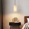 Mid Century Monty Pendant Lamp | Alabaster Shade, Modern Elegance | Alsolight