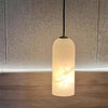 Mid Century Monty Pendant Lamp | Alabaster Shade, Modern Elegance | Alsolight