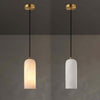 Mid Century Monty Pendant Lamp | Alabaster Shade, Modern Elegance | Alsolight