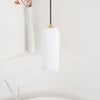 Mid Century Monty Pendant Lamp | Alabaster Shade, Modern Elegance | Alsolight
