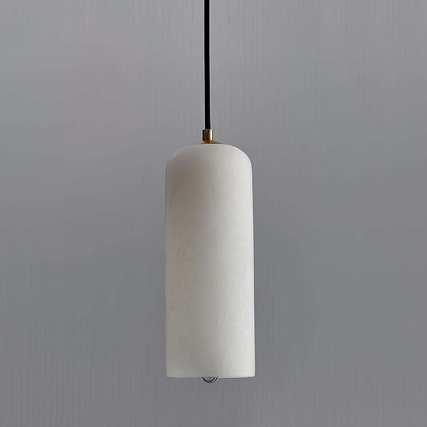 Mid Century Monty Pendant Lamp | Alabaster Shade, Modern Elegance | Alsolight