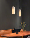 Mid Century Monty Pendant Lamp | Alabaster Shade, Modern Elegance | Alsolight