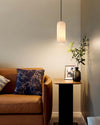 Mid Century Monty Pendant Lamp | Alabaster Shade, Modern Elegance | Alsolight