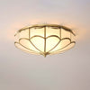 Modern Glass Oukaning Ceiling Light – Frosted Flower Design | Alsolight