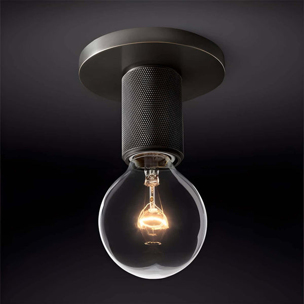 Montaje Flush Mount Light – Simplicity Meets Brass Elegance | Alsolight