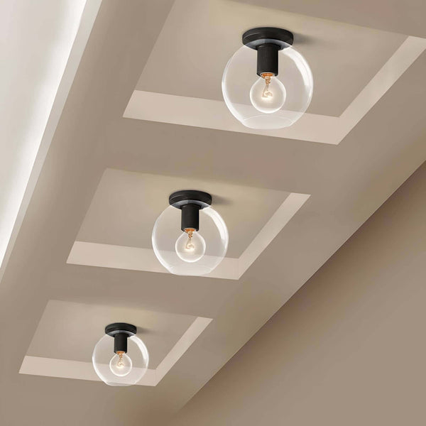 Montaje Flush Mount Light – Simplicity Meets Brass Elegance | Alsolight