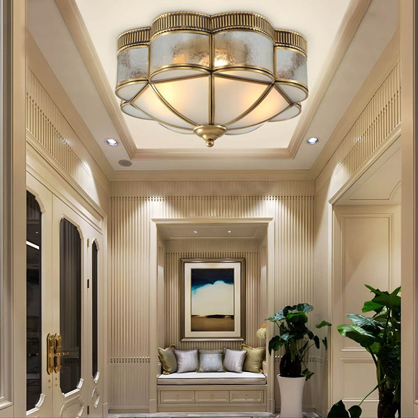 Mukuba Ceiling Lamp – European Style Indoor Flower Classical Light | Alsolight