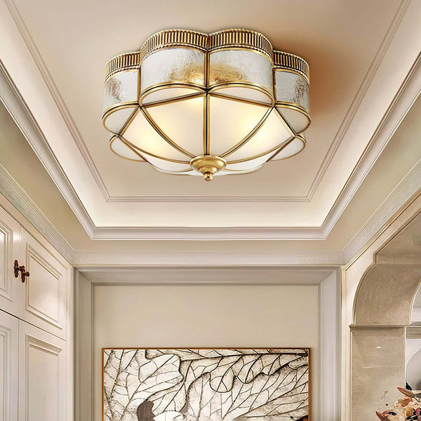 Mukuba Ceiling Lamp – European Style Indoor Flower Classical Light | Alsolight