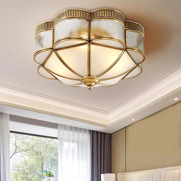 Mukuba Ceiling Lamp – European Style Indoor Flower Classical Light | Alsolight