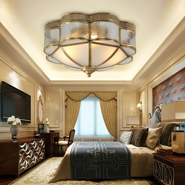 Mukuba Ceiling Lamp – European Style Indoor Flower Classical Light | Alsolight