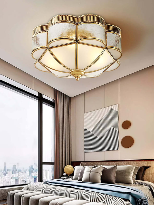 Mukuba Ceiling Lamp – European Style Indoor Flower Classical Light | Alsolight
