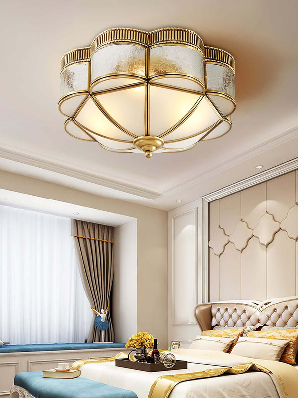 Mukuba Ceiling Lamp – European Style Indoor Flower Classical Light | Alsolight