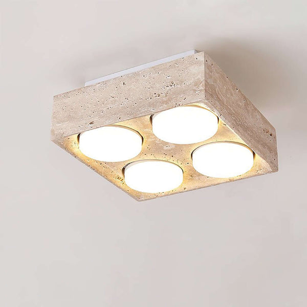 Mulyango Ceiling Lamp, Square Living Room Light, Simple Modern Design | Alsolight