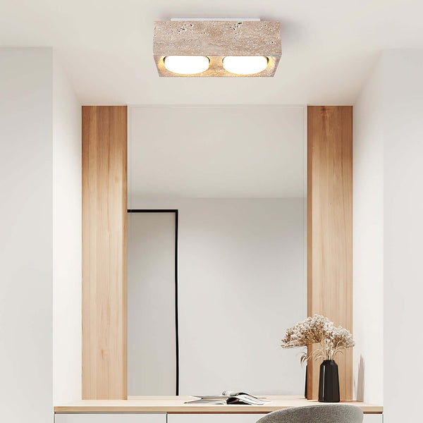 Mulyango Ceiling Lamp, Square Living Room Light, Simple Modern Design | Alsolight
