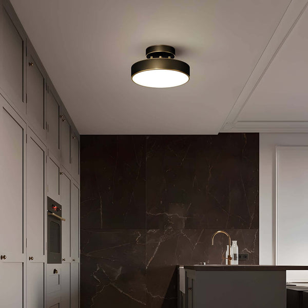 Ojere Brass Rotating Ceiling Lamp – Modern & Elegant Lighting | Alsolight