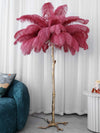 Panade Floor Lamp – Hand-Dyed Ostrich Feather Luxury Light | Alsolight