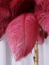 Panade Floor Lamp – Hand-Dyed Ostrich Feather Luxury Light | Alsolight