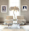 Panade Floor Lamp – Hand-Dyed Ostrich Feather Luxury Light | Alsolight