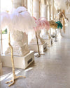 Panade Floor Lamp – Hand-Dyed Ostrich Feather Luxury Light | Alsolight