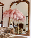 Panade Floor Lamp – Hand-Dyed Ostrich Feather Luxury Light | Alsolight