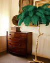 Panade Floor Lamp – Hand-Dyed Ostrich Feather Luxury Light | Alsolight