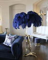 Panade Floor Lamp – Hand-Dyed Ostrich Feather Luxury Light | Alsolight