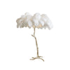 Panade Floor Lamp – Hand-Dyed Ostrich Feather Luxury Light | Alsolight