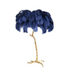 Panade Floor Lamp – Hand-Dyed Ostrich Feather Luxury Light | Alsolight