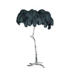 Panade Floor Lamp – Hand-Dyed Ostrich Feather Luxury Light | Alsolight