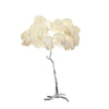 Panade Floor Lamp – Hand-Dyed Ostrich Feather Luxury Light | Alsolight