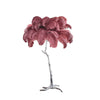 Panade Floor Lamp – Hand-Dyed Ostrich Feather Luxury Light | Alsolight