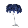 Panade Floor Lamp – Hand-Dyed Ostrich Feather Luxury Light | Alsolight