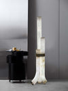 Panade Floor Lamp – Modern Alabaster Design with Warm Glow | Alsolight