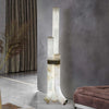 Panade Floor Lamp – Modern Alabaster Design with Warm Glow | Alsolight