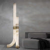 Panade Floor Lamp – Modern Alabaster Design with Warm Glow | Alsolight