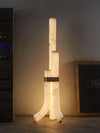 Panade Floor Lamp – Modern Alabaster Design with Warm Glow | Alsolight