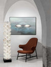 Patrate Floor Lamp – Handcrafted Stacked Alabaster Beauty | Alsolight