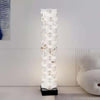 Patrate Floor Lamp – Handcrafted Stacked Alabaster Beauty | Alsolight