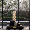 Patrate Floor Lamp – Handcrafted Stacked Alabaster Beauty | Alsolight