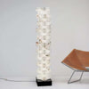 Patrate Floor Lamp – Handcrafted Stacked Alabaster Beauty | Alsolight