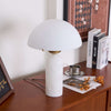 Peono Table Lamp – Alabaster Mid Century Art Deco Mushroom Light | Alsolight